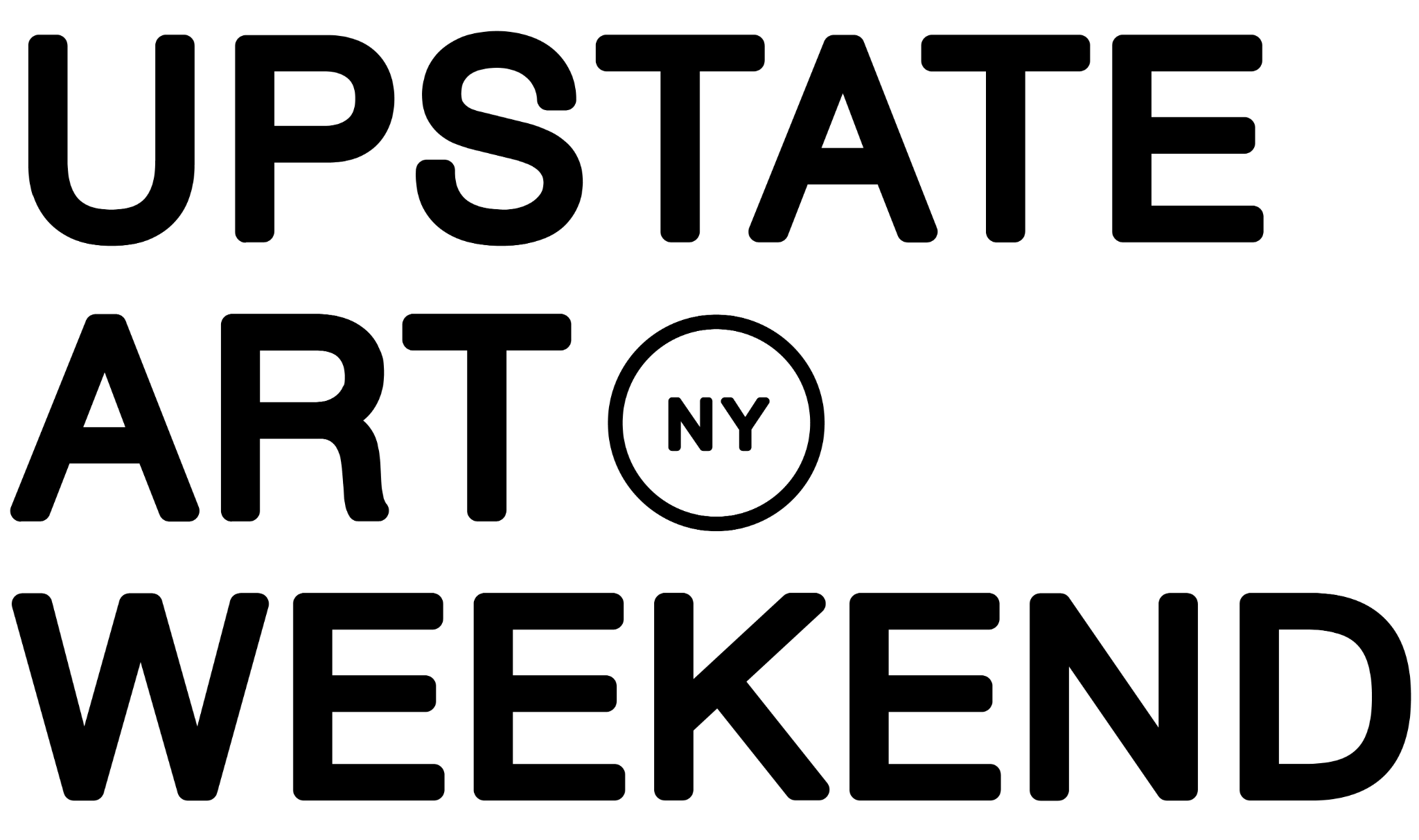 Upstate Art Weekend logo